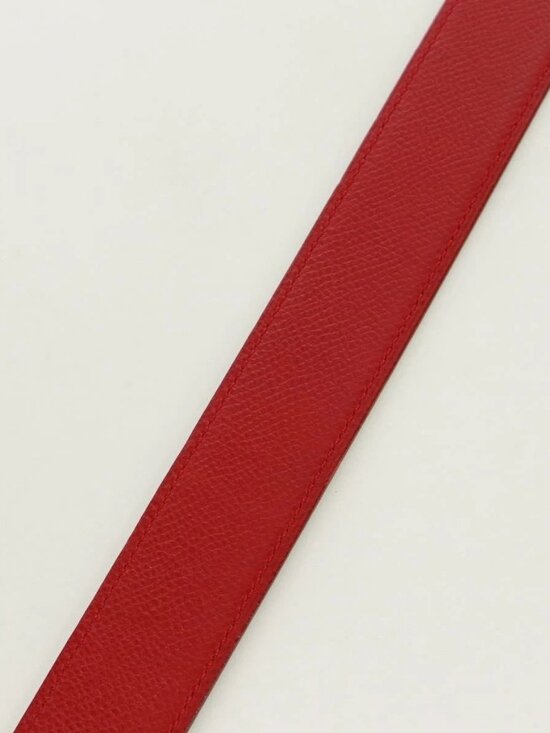 HERMES Constance H belt Belt Leather 31.5\